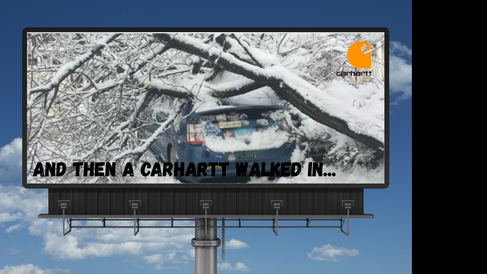 Out-of-home execution 1 for Carhartt