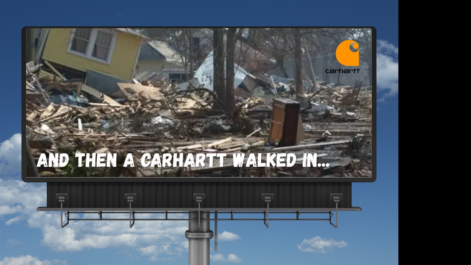 Out-of-home execution 2 for Carhartt